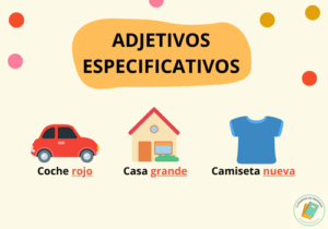 Adjetivos especificativos