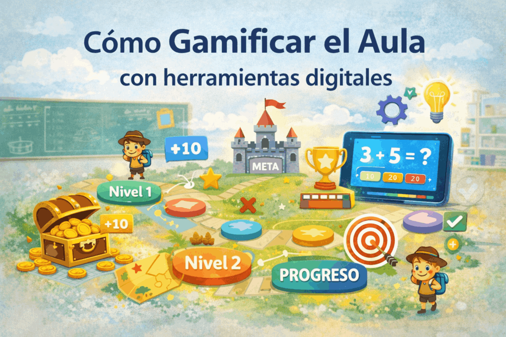 Cómo Gamificar el Aula con herramientas digitales - Cuaderno de Primaria